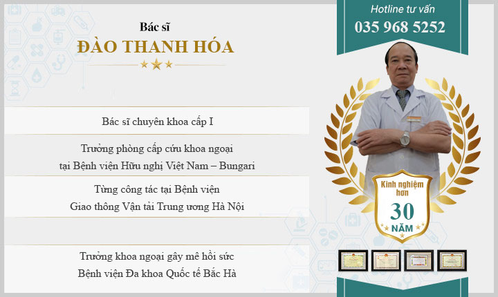 Bác sĩ chuyên khoa cấp I Đào Thanh Hóa